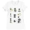 coffee equipment Ladies Fitted T-Shirt