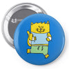meow is running Pin-back button
