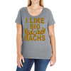 i like big racks Ladies Curvy T-Shirt