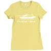 abrams tank Ladies Fitted T-Shirt