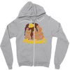 stacked pancakes Zipper Hoodie