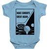 Make Sundays Great Again Shirt Baby Bodysuit