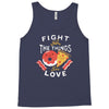 fight for the things you love pizza donuts Tank Top