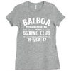 balboa boxing club Ladies Fitted T-Shirt