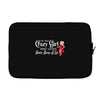 i'm that crazy girl who loves betty boop a lot Laptop sleeve