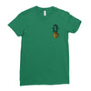 Pineapple Bomb Pocket Ladies Fitted T-Shirt