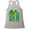 cheesy talk Racerback Tank