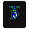 she wants the d seattle Mousepad