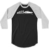 evolution of man, ford capri mk1 3/4 Sleeve Shirt