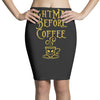 nightmare before coffee Pencil Skirts