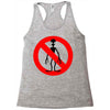 stop alien Racerback Tank