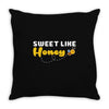 Sweet Like Honey Throw Pillow