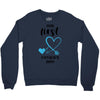 Our First Father's Day! Baby Boy Crewneck Sweatshirt