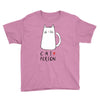 cat love person! Youth Tee