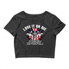 seven fold Crop Top