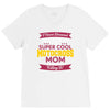 i never dreamed i'd grow up to be a super cool motocross mom but here V-Neck Tee