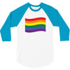 Rainbow Flag 3/4 Sleeve Shirt