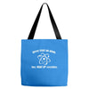 never trust an atom Tote Bags