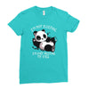 just resting my eyes Ladies Fitted T-Shirt