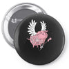 hell yeah piggy Pin-back button