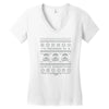 white christmas Women's V-Neck T-Shirt