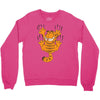 garfield scratching, ideal gift or birthday present funny Crewneck Sweatshirt