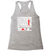 warrior soul logo Racerback Tank