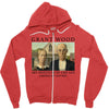 Grant Wood American Gothic Zipper Hoodie