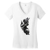 Kuru kafalar Women's V-Neck T-Shirt