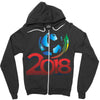 world cup 2018 Zipper Hoodie