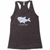 it's shark week y'all Racerback Tank
