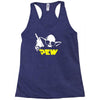 pew yoda wars funny Racerback Tank