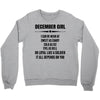 Super December Girl Crewneck Sweatshirt