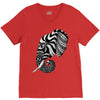 elephant ornate V-Neck Tee
