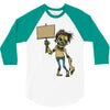 zombies (3) 3/4 Sleeve Shirt