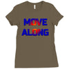move along got nothing for you Ladies Fitted T-Shirt