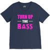 turn up the bass V-Neck Tee