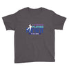 i Stopped Playing Fortnite To Be Here Youth Tee