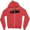 mercedes w201 Zipper Hoodie