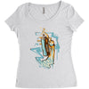 skilfuld Women's Triblend Scoop T-shirt