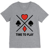 time to play V-Neck Tee