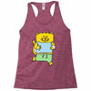 meow is running Racerback Tank