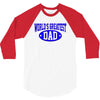 world greatest dad 3/4 Sleeve Shirt
