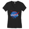 santa nasa parody Women's V-Neck T-Shirt
