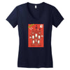 light on Women's V-Neck T-Shirt