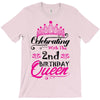 Celebrating With the 2nd Birthday Queen T-Shirt