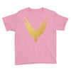Logan Paul Maverick Gold Youth Tee