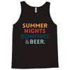 Summer Night Bonfires Beer Tank Top