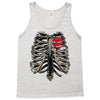 ribcage and heart Tank Top
