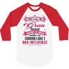 They Call Me Gran Partner In Crime Funny 3/4 Sleeve Shirt